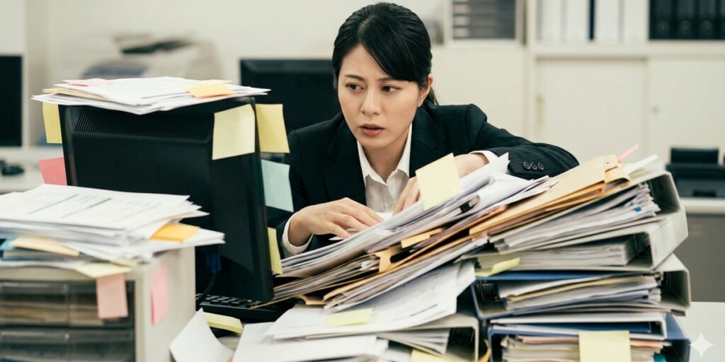 まず見直したい非効率な事務作業の特徴