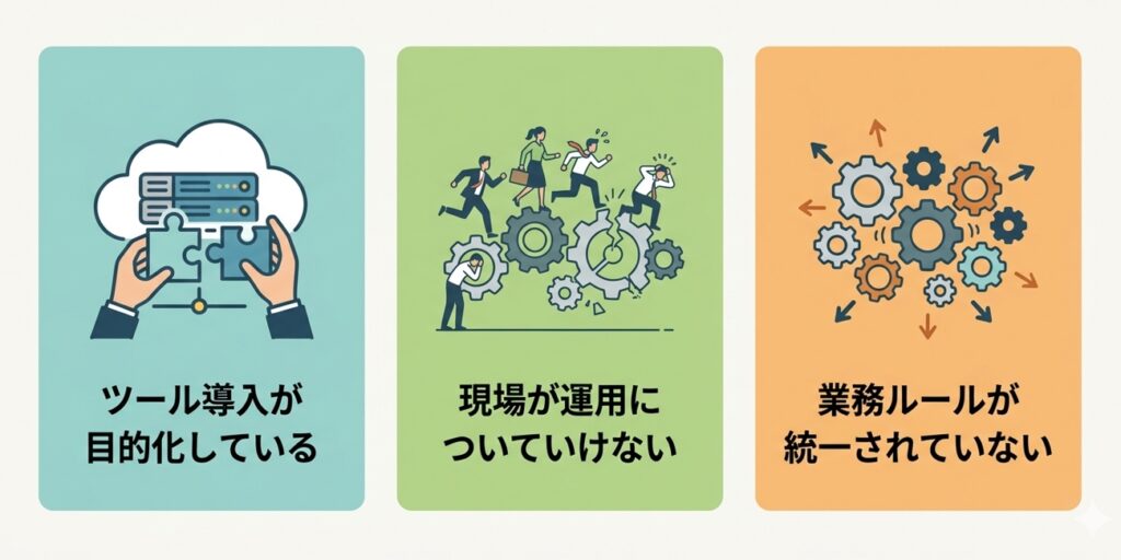 事務作業の効率化で失敗する原因と対策