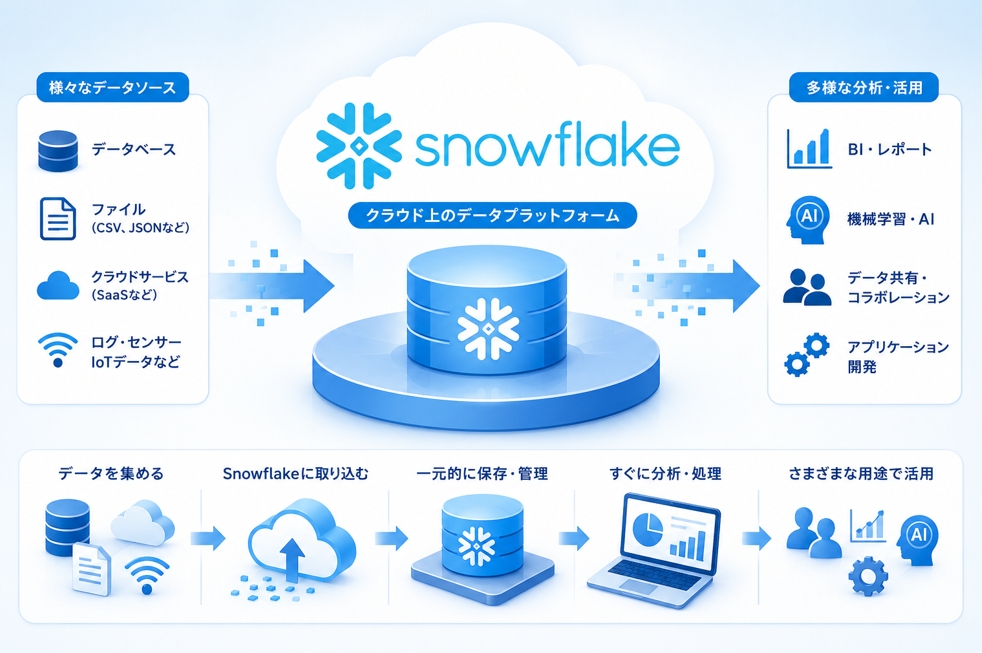 Snowflakeとは?初心者にもわかりやすく解説