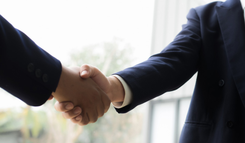 ビジネスパートナーの皆様への写真